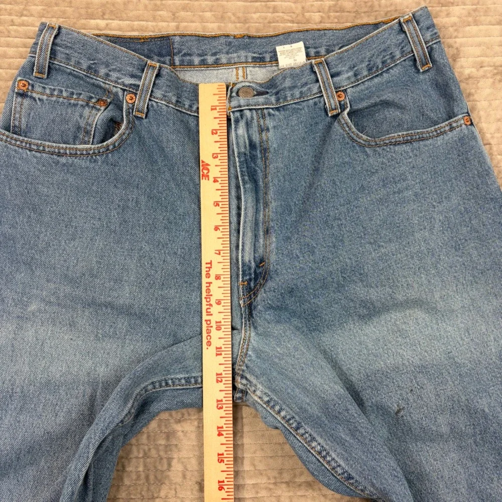 Levi's 560 Loose‎ Fit Jeans Mens W36 L34 Light Wash Denim Casual Streetwear